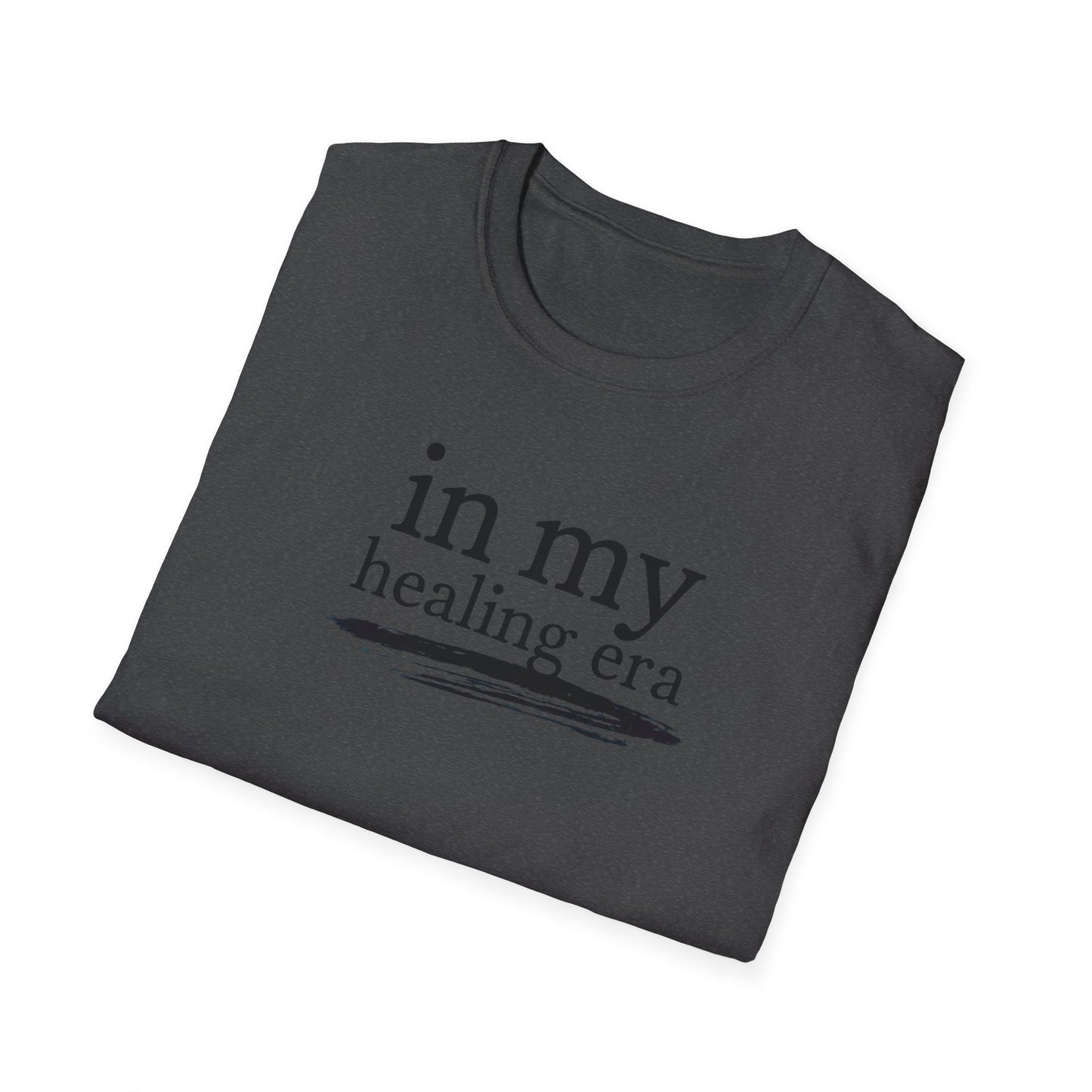 Healing Era T-Shirt, Soft Cotton Tee for Self-Care, Gift for Friends, Motivational Apparel, Mental Health Awareness Tee
