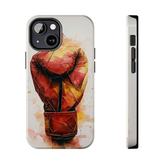 Boxing Gloves Phone Case, Tough Phone Case, Sporty Phone Cover, Unique Gift, Art Phone Accessories, Boxing Fan Gift
