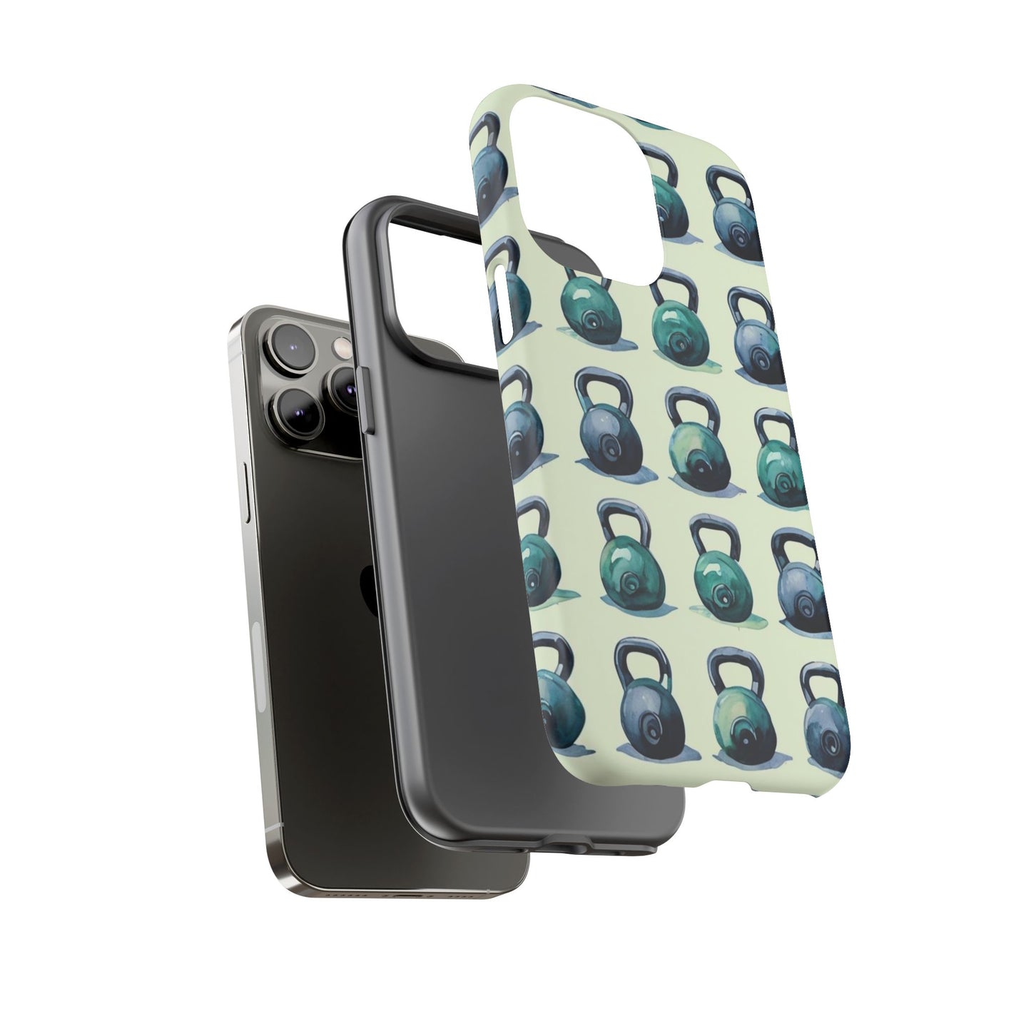 Kettlebell Phone Case - Fitness Lover's Tough Cover, Gym Gift, Workout Accessory, Durable Phone Protection, Personalized Kettlebell Case